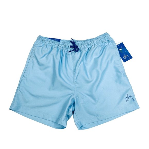 Guy Harvey 5" Volley Swim Trunks - Billfish Print Size M - NWT - Picture 1 of 7